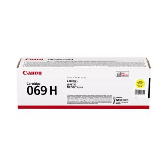 TONER YELLOW 5.5K CRG-069H/5095C002 CANON TONER YELLOW 5.5K CRG-069H/5095C002 CANON