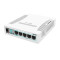 Switch|MIKROTIK|CSS106-5G-1S|Desktop/pedestal|5x10Base-T / 100Base-TX / 1000Base-T|1xSFP|CSS106-5G-1S