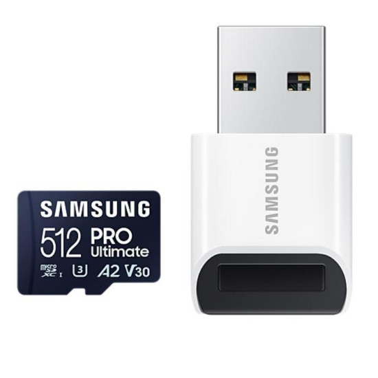 MEMORY MICRO SDXC 512GB/W/READER MB-MY512SB/WW SAMSUNG MEMORY MICRO SDXC 512GB/W/READER MB-MY512SB/WW SAMSUNG