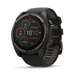 SMARTWATCH FENIX 8 SAPP. SOLAR/BLACK/GRAY 010-02907-11 GARMIN