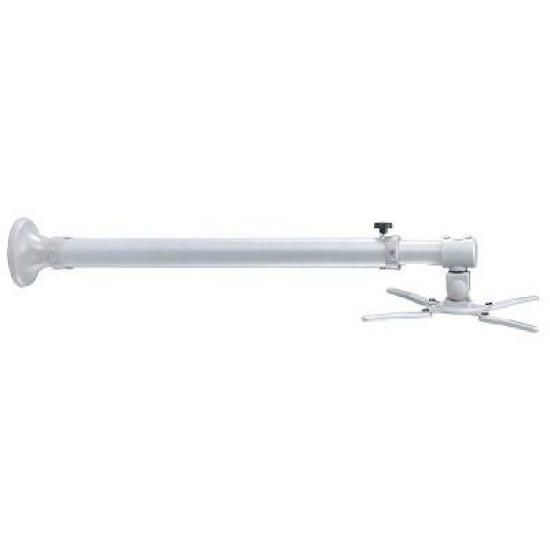 NEWSTAR PROJECTOR WALL MOUNT (LENGTH: 79-129 CM = SHORT THROW) 12 KG SILVER NEWSTAR PROJECTOR WALL MOUNT (LENGTH: 79-129 CM = SHORT THROW) 12 KG SILVER