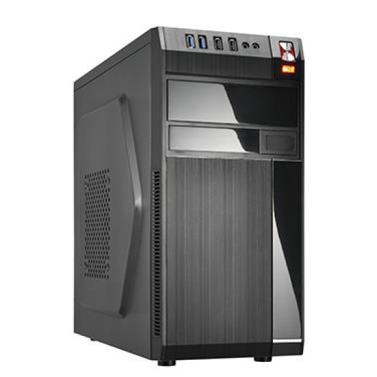 Case|GOLDEN TIGER|Baltimore 530|MiniTower|Not included|MicroATX|Colour Black|BALTIMORE5302USB2+2USB3