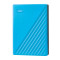 External HDD|WESTERN DIGITAL|My Passport|6TB|USB 2.0|USB 3.2|Colour Sky Blue|WDBR9S0060BBL-WESN