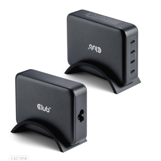 MOBILE CHARGER 4PORT/GAN 240W CAC-1918 CLUB3D MOBILE CHARGER 4PORT/GAN 240W CAC-1918 CLUB3D