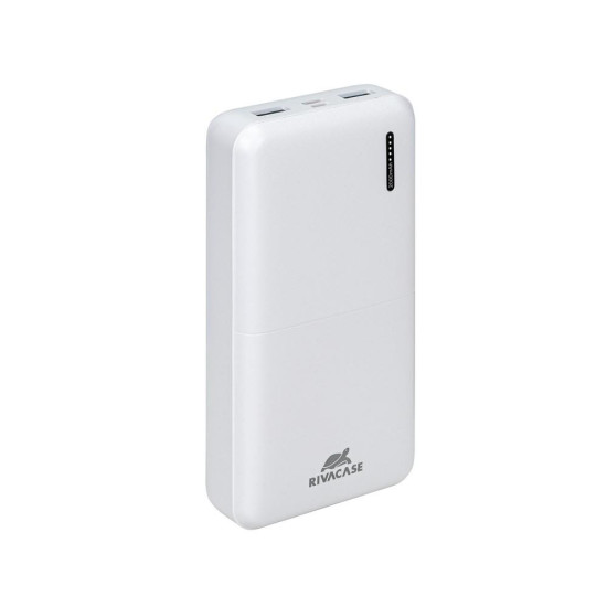 POWER BANK USB 20000MAH/VA2572 WHITE RIVACASE POWER BANK USB 20000MAH/VA2572 WHITE RIVACASE