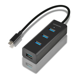 I/O HUB USB-C 4PORT CHARGING/0.4M HUE-S2C AXAGON