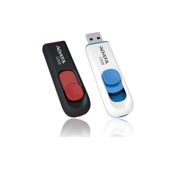 MEMORY DRIVE FLASH USB2 16GB/WH/BLUE AC008-16G-RWE A-DATA MEMORY DRIVE FLASH USB2 16GB/WH/BLUE AC008-16G-RWE A-DATA