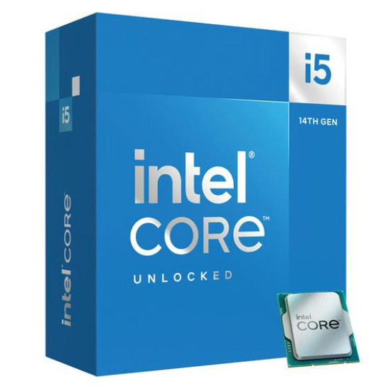 CPU|INTEL|Desktop|Core i5|i5-14600K|Raptor Lake|3500 MHz|Cores 14|24MB|Socket LGA1700|125 Watts|GPU UHD 770|BOX|BX8071514600KSRN43 CPU|INTEL|Desktop|Core i5|i5-14600K|Raptor Lake|3500 MHz|Cores 14|24MB|Socket LGA1700|125 Watts|GPU UHD 770|BOX|BX8071514600KSRN43