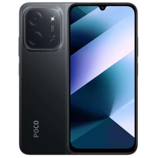 MOBILE PHONE POCO C85/6/128GB BLACK MZB0LFWEU POCO MOBILE PHONE POCO C85/6/128GB BLACK MZB0LFWEU POCO