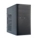 Case|CHIEFTEC|MiniTower|MicroATX|Colour Black|HT-01B-OP