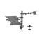 DISPLAY ACC MOUNTING ARM/NB TRAY MA-DA-03 GEMBIRD