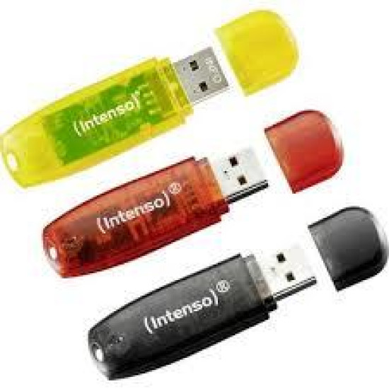 MEMORY DRIVE FLASH USB2 3X32GB/RAINBOW 3502483 INTENSO MEMORY DRIVE FLASH USB2 3X32GB/RAINBOW 3502483 INTENSO