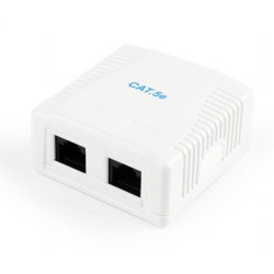 CABLE ACC MOUNT BOX 2XCAT5E/NCAC-2U5E-01 GEMBIRD CABLE ACC MOUNT BOX 2XCAT5E/NCAC-2U5E-01 GEMBIRD