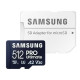 MEMORY MICRO SDXC 512GB/W/ADAPT. MB-MY512SA/WW SAMSUNG MEMORY MICRO SDXC 512GB/W/ADAPT. MB-MY512SA/WW SAMSUNG