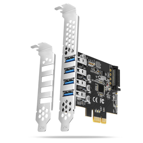 I/O CARD USB PCIE 4PORT/PCEU-43RS AXAGON I/O CARD USB PCIE 4PORT/PCEU-43RS AXAGON