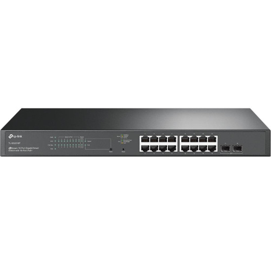 Switch|TP-LINK|JetStream|TL-SG2218P|Desktop/pedestal|16x10Base-T / 100Base-TX / 1000Base-T|2xSFP|PoE+ ports 16|150 Watts|TL-SG2218P Switch|TP-LINK|JetStream|TL-SG2218P|Desktop/pedestal|16x10Base-T / 100Base-TX / 1000Base-T|2xSFP|PoE+ ports 16|150 Watts|TL-SG2218P