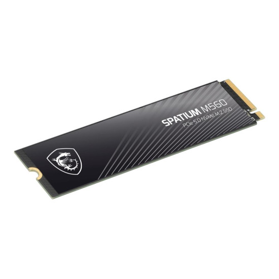 SSD|MSI|SPATIUM M560|1TB|M.2|PCIe Gen5|NVMe|3D NAND|Write speed 8400 MBytes/sec|Read speed 10200 MBytes/sec|TBW 600 TB|MTBF 1500000 hours|S78-440L0F0-P83 SSD|MSI|SPATIUM M560|1TB|M.2|PCIe Gen5|NVMe|3D NAND|Write speed 8400 MBytes/sec|Read speed 10200 MBytes/sec|TBW 600 TB|MTBF 1500000 hours|S78-440L0F0-P83