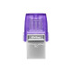 KINGSTON 64GB DATATRAVELER MICRODUO 3C 200MB/S DUAL USB-A + USB-C KINGSTON 64GB DATATRAVELER MICRODUO 3C 200MB/S DUAL USB-A + USB-C