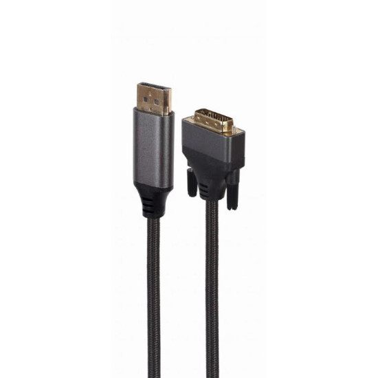 CABLE DISPLAY PORT TO DVI/1.8M CC-DPM-DVIM-4K-6 GEMBIRD CABLE DISPLAY PORT TO DVI/1.8M CC-DPM-DVIM-4K-6 GEMBIRD