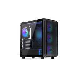 Case|ENDORFY|Arx 700 ARGB|MidiTower|Case product features Transparent panel|Not included|ATX|MicroATX|MiniITX|Colour Black|EY2A013