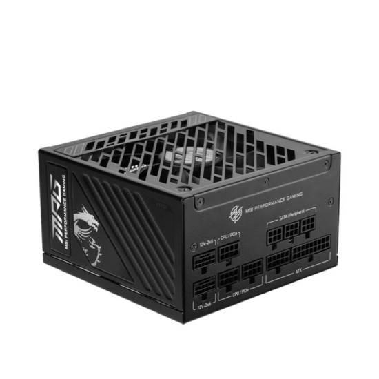 Power Supply|MSI|MPG A1250GS PCIE5|1250 Watts|Efficiency 80 PLUS GOLD|MPGA1250GSPCIE5 Power Supply|MSI|MPG A1250GS PCIE5|1250 Watts|Efficiency 80 PLUS GOLD|MPGA1250GSPCIE5