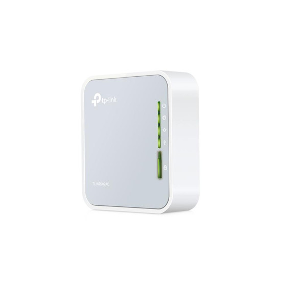 Wireless Router|TP-LINK|Wireless Router|733 Mbps|IEEE 802.11a|IEEE 802.11 b/g|IEEE 802.11n|IEEE 802.11ac|USB 2.0|1x10/100M|TL-WR902AC Wireless Router|TP-LINK|Wireless Router|733 Mbps|IEEE 802.11a|IEEE 802.11 b/g|IEEE 802.11n|IEEE 802.11ac|USB 2.0|1x10/100M|TL-WR902AC