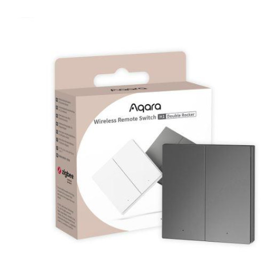 SMART HOME WRL REMOTE SWITCH/DOUBLE H1 WRS-R02 G AQARA SMART HOME WRL REMOTE SWITCH/DOUBLE H1 WRS-R02 G AQARA