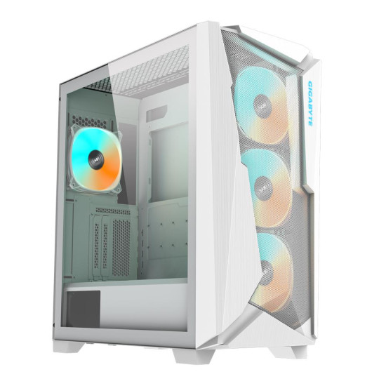 Case|GIGABYTE|C301GW V2|MidiTower|Case product features Transparent panel|Not included|ATX|EATX|MicroATX|MiniITX|Colour White|C301GWV2 Case|GIGABYTE|C301GW V2|MidiTower|Case product features Transparent panel|Not included|ATX|EATX|MicroATX|MiniITX|Colour White|C301GWV2