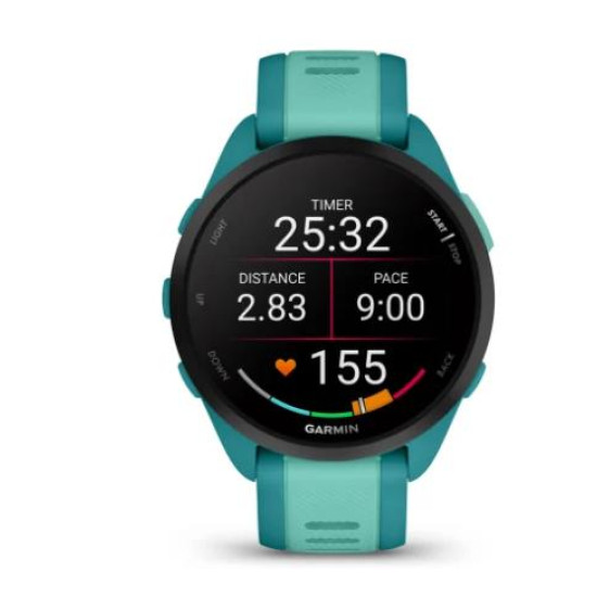 SMARTWATCH FORERUNNER 165/AQUA 010-02863-32 GARMIN SMARTWATCH FORERUNNER 165/AQUA 010-02863-32 GARMIN