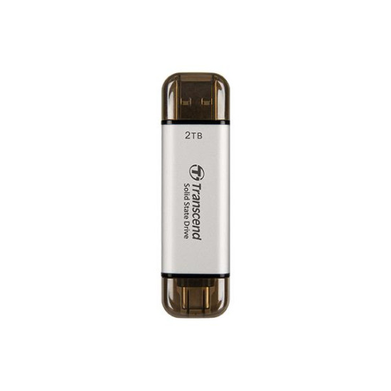 External SSD|TRANSCEND|ESD310|2TB|USB-C|USB|3D NAND|Write speed 950 MBytes/sec|Read speed 1050 MBytes/sec|TS2TESD310S