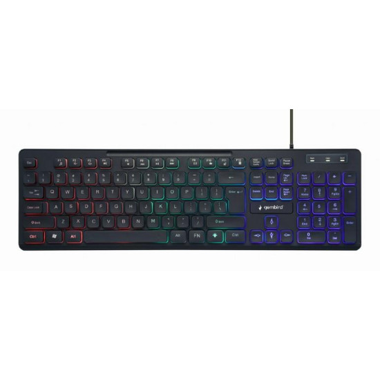 KEYBOARD MULTIMEDIA USB ENG/BLACK KB-UML-02 GEMBIRD KEYBOARD MULTIMEDIA USB ENG/BLACK KB-UML-02 GEMBIRD