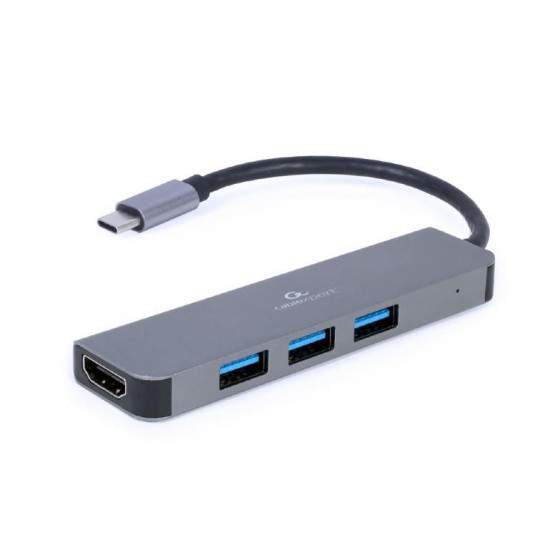 I/O ADAPTER USB-C TO HDMI/USB3/2IN1 A-CM-COMBO2-01 GEMBIRD I/O ADAPTER USB-C TO HDMI/USB3/2IN1 A-CM-COMBO2-01 GEMBIRD