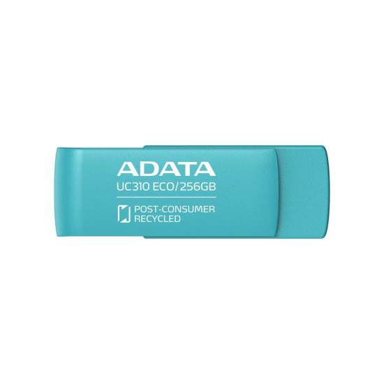 MEMORY DRIVE FLASH USB3.2 256G/GREEN UC310E-256G-RGN ADATA MEMORY DRIVE FLASH USB3.2 256G/GREEN UC310E-256G-RGN ADATA