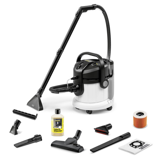 Vacuum Cleaner|KARCHER|Spray extraction cleaner SE 4 Plus Special|Wet/dry/Car cleaning|1000 Watts|White|Weight 7.6 kg|1.081-171.0 Vacuum Cleaner|KARCHER|Spray extraction cleaner SE 4 Plus Special|Wet/dry/Car cleaning|1000 Watts|White|Weight 7.6 kg|1.081-171.0