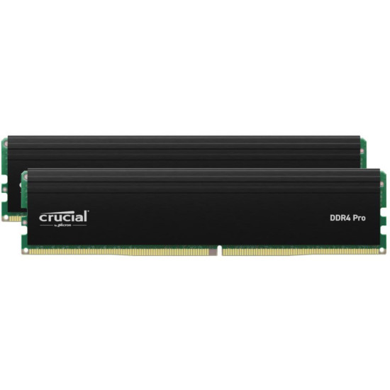 MEMORY DIMM PRO 32GB DDR4-3200/KIT2 CP2K16G4DFRA32A CRUCIAL MEMORY DIMM PRO 32GB DDR4-3200/KIT2 CP2K16G4DFRA32A CRUCIAL