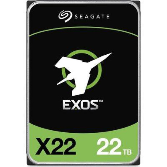 HDD|SEAGATE|Exos X22|22TB|SATA|512 MB|7200 rpm|Discs/Heads 10/20|ST22000NM001E HDD|SEAGATE|Exos X22|22TB|SATA|512 MB|7200 rpm|Discs/Heads 10/20|ST22000NM001E