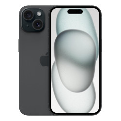 MOBILE PHONE IPHONE 15/128GB BLACK MTP03PX/A APPLE