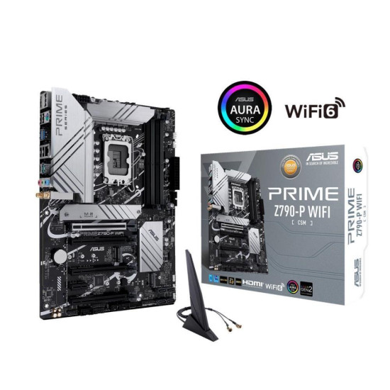 Mainboard|ASUS|Intel Z790|LGA1700|ATX|Memory DDR5|Memory slots 4|1xPCI-Express 3.0 1x|3xPCI-Express 4.0 16x|1xPCI-Express 5.0 16x|3xM.2|1xHDMI|1xDisplayPort|4xUSB 2.0|3xUSB 3.2|1xUSB-C|1xPS/2|1xRJ45|3xAudio port|PRIMEZ790-PWIFI Mainboard|ASUS|Intel Z790|LGA1700|ATX|Memory DDR5|Memory slots 4|1xPCI-Express 3.0 1x|3xPCI-Express 4.0 16x|1xPCI-Express 5.0 16x|3xM.2|1xHDMI|1xDisplayPort|4xUSB 2.0|3xUSB 3.2|1xUSB-C|1xPS/2|1xRJ45|3xAudio port|PRIMEZ790-PWIFI