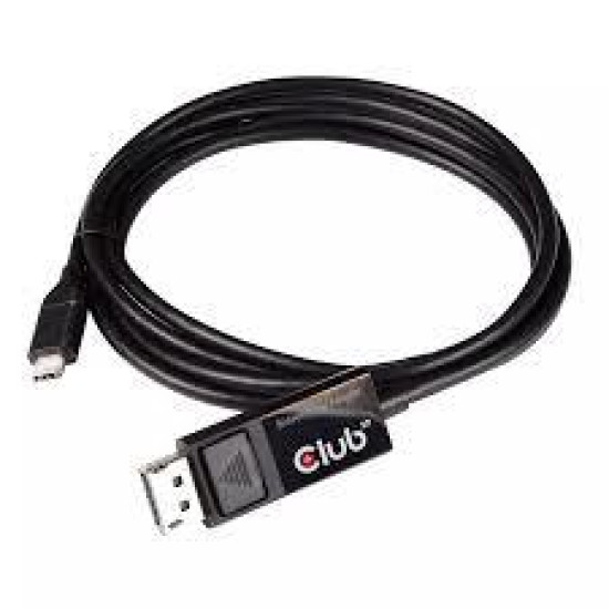 CABLE USB-C TO DP 1.8M/M/M CAC-1557 CLUB3D CABLE USB-C TO DP 1.8M/M/M CAC-1557 CLUB3D