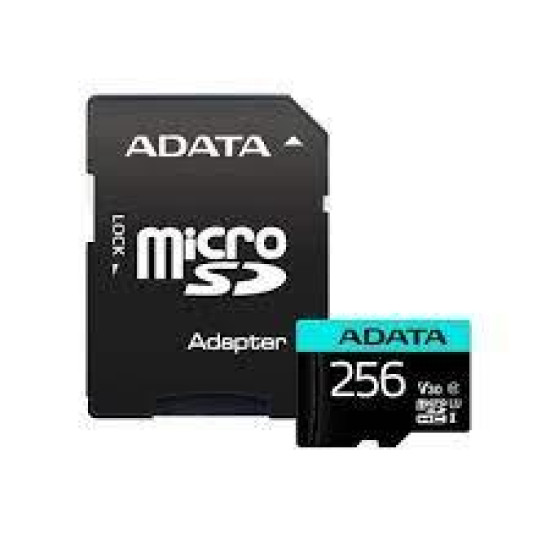 MEMORY MICRO SDXC 256GB W/AD./AUSDX256GUI3V30SA2-RA1 ADATA MEMORY MICRO SDXC 256GB W/AD./AUSDX256GUI3V30SA2-RA1 ADATA