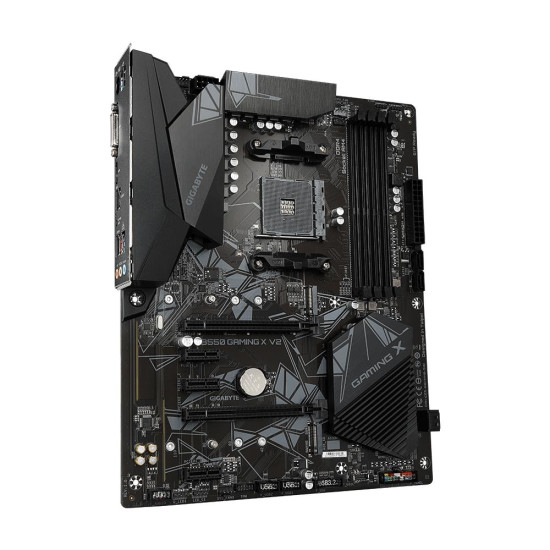 Mainboard|GIGABYTE|AMD B550|SAM4|ATX|Memory DDR4|Memory slots 4|3xPCI-Express 3.0 1x|1xPCI-Express 3.0 2x|1xPCI-Express 4.0 16x|2xM.2|1xDVI-D|1xHDMI|2xAudio-In|1xAudio-Out|2xUSB 2.0|4xUSB 3.2|1xPS/2|1xRJ45|B550GAMINGXV21.3 Mainboard|GIGABYTE|AMD B550|SAM4|ATX|Memory DDR4|Memory slots 4|3xPCI-Express 3.0 1x|1xPCI-Express 3.0 2x|1xPCI-Express 4.0 16x|2xM.2|1xDVI-D|1xHDMI|2xAudio-In|1xAudio-Out|2xUSB 2.0|4xUSB 3.2|1xPS/2|1xRJ45|B550GAMINGXV21.3
