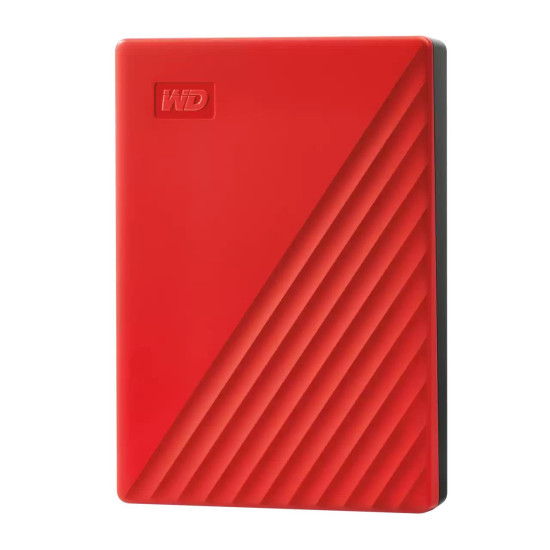 External HDD|WESTERN DIGITAL|My Passport|6TB|USB 2.0|USB 3.2|Colour Red|WDBR9S0060BRD-WESN