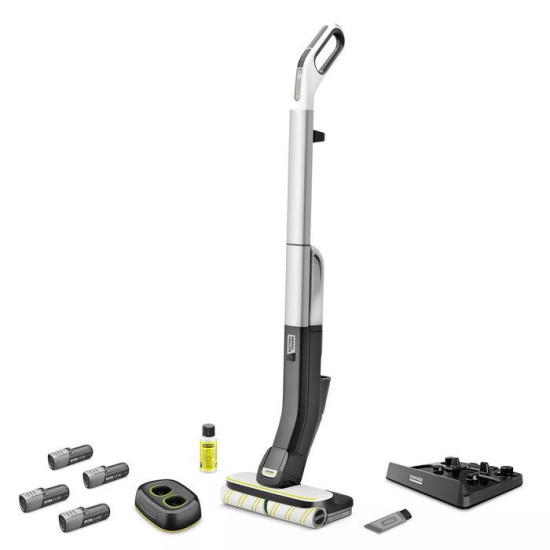 Vacuum Cleaner|KARCHER|Hard floor cleaner FC 4-4 Battery Set 4B Duo|Noise 57 dB|Weight 3.4 kg|1.056-406.0 Vacuum Cleaner|KARCHER|Hard floor cleaner FC 4-4 Battery Set 4B Duo|Noise 57 dB|Weight 3.4 kg|1.056-406.0