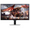 Monitor|SAMSUNG|32"|Gaming/Smart/4K|Panel OLED|3840x2160|16:9|0.03 ms|Speakers|Swivel|Pivot|Height adjustable|Tilt|Colour Silver|LS32DG802SUXDU