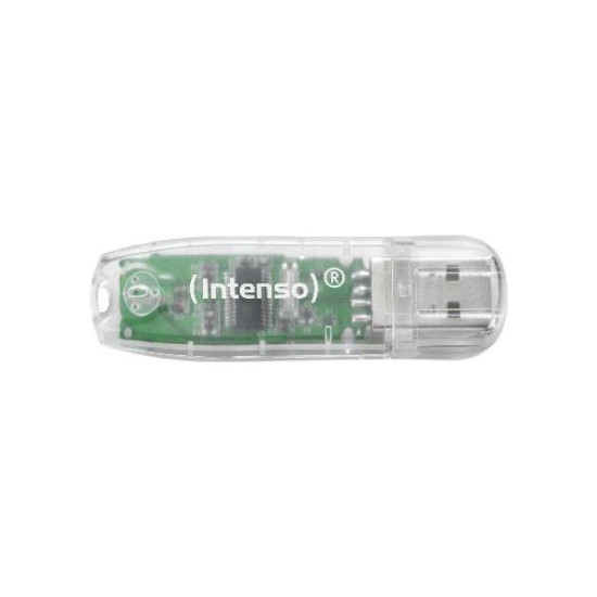 MEMORY DRIVE FLASH USB2 32GB/TRANSPARENT 3502480 INTENSO MEMORY DRIVE FLASH USB2 32GB/TRANSPARENT 3502480 INTENSO