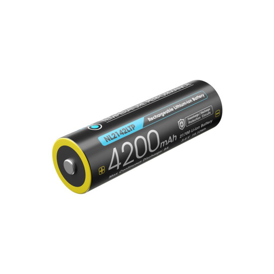 BATTERY RECH. 21700 4200MAH/NL2142LTP NITECORE BATTERY RECH. 21700 4200MAH/NL2142LTP NITECORE