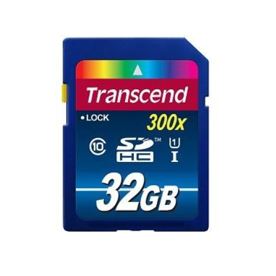 MEMORY SDHC 32GB UHS-I 300X/CLASS10 TS32GSDU1 TRANSCEND MEMORY SDHC 32GB UHS-I 300X/CLASS10 TS32GSDU1 TRANSCEND