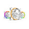 CASE FAN 140MM LIGHT WINGS PWM/WHITE HIGH-SP. BL103 BE QUIET