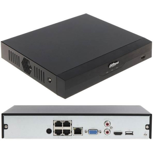 NET VIDEO RECORDER 4CH 4POE/NVR4104HS-P-EI DAHUA NET VIDEO RECORDER 4CH 4POE/NVR4104HS-P-EI DAHUA