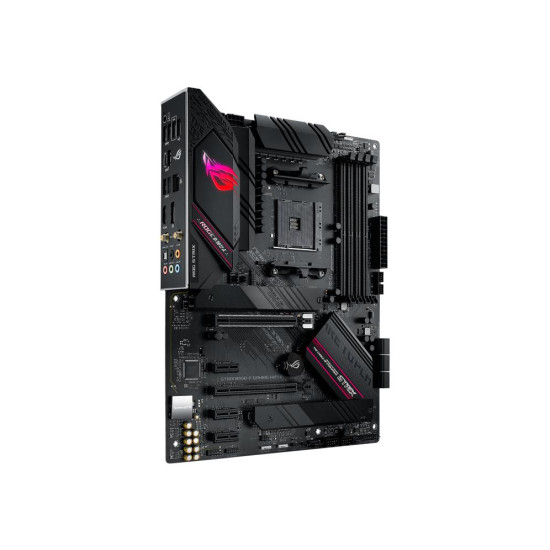 Mainboard|ASUS|AMD B550|SAM4|ATX|Memory DDR4|Memory slots 4|3xPCI-Express 3.0 1x|1xPCI-Express 3.0 4x|1xPCI-Express 4.0 16x|2xM.2|1xHDMI|1xDisplayPort|2xAudio-In|3xAudio-Out|2xUSB 2.0|5xUSB 3.2|1xUSB type C|1xOptical S/PDIF|1xRJ45|2xRF-Out|STRIXB550-FGAMW Mainboard|ASUS|AMD B550|SAM4|ATX|Memory DDR4|Memory slots 4|3xPCI-Express 3.0 1x|1xPCI-Express 3.0 4x|1xPCI-Express 4.0 16x|2xM.2|1xHDMI|1xDisplayPort|2xAudio-In|3xAudio-Out|2xUSB 2.0|5xUSB 3.2|1xUSB type C|1xOptical S/PDIF|1xRJ45|2xRF-Out|STRIXB550-FGAMW